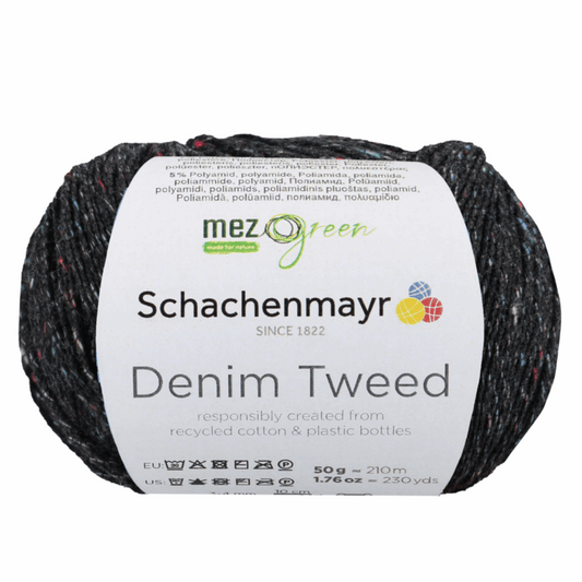Schachenmayr Denim Tweed 50g, 90401, Farbe Carbon 90