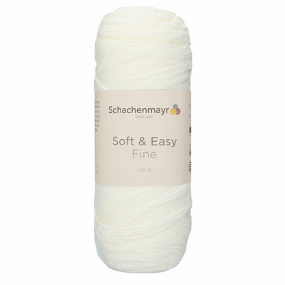 Schachenmayr Soft & Easy Fine 100g, 90402, Farbe Natur 2