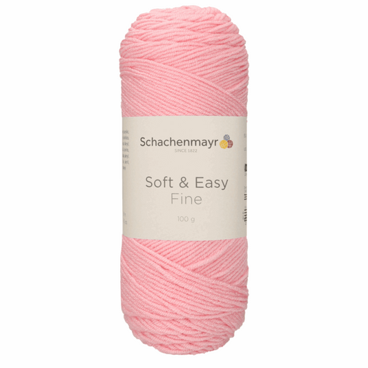 Schachenmayr Soft &amp; Easy Fine 100g, 90402, color pink 35