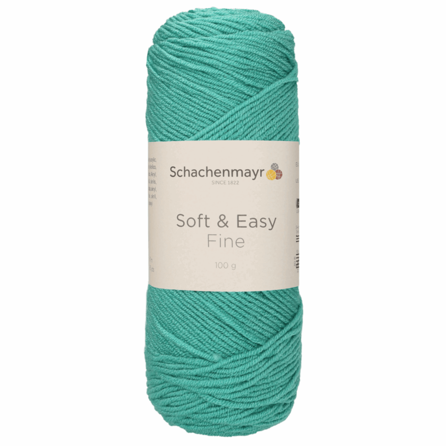 Schachenmayr Soft & Easy Fine 100g, 90402, Farbe Meergrün 65