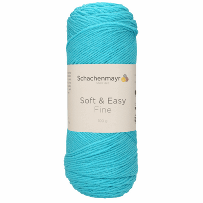 Schachenmayr Soft & Easy Fine 100g, 90402, Farbe Türkis 66