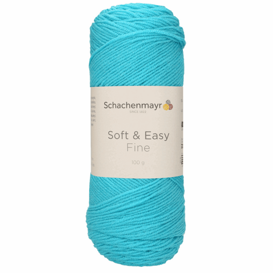 Schachenmayr Soft &amp; Easy Fine 100g, 90402, color turquoise 66