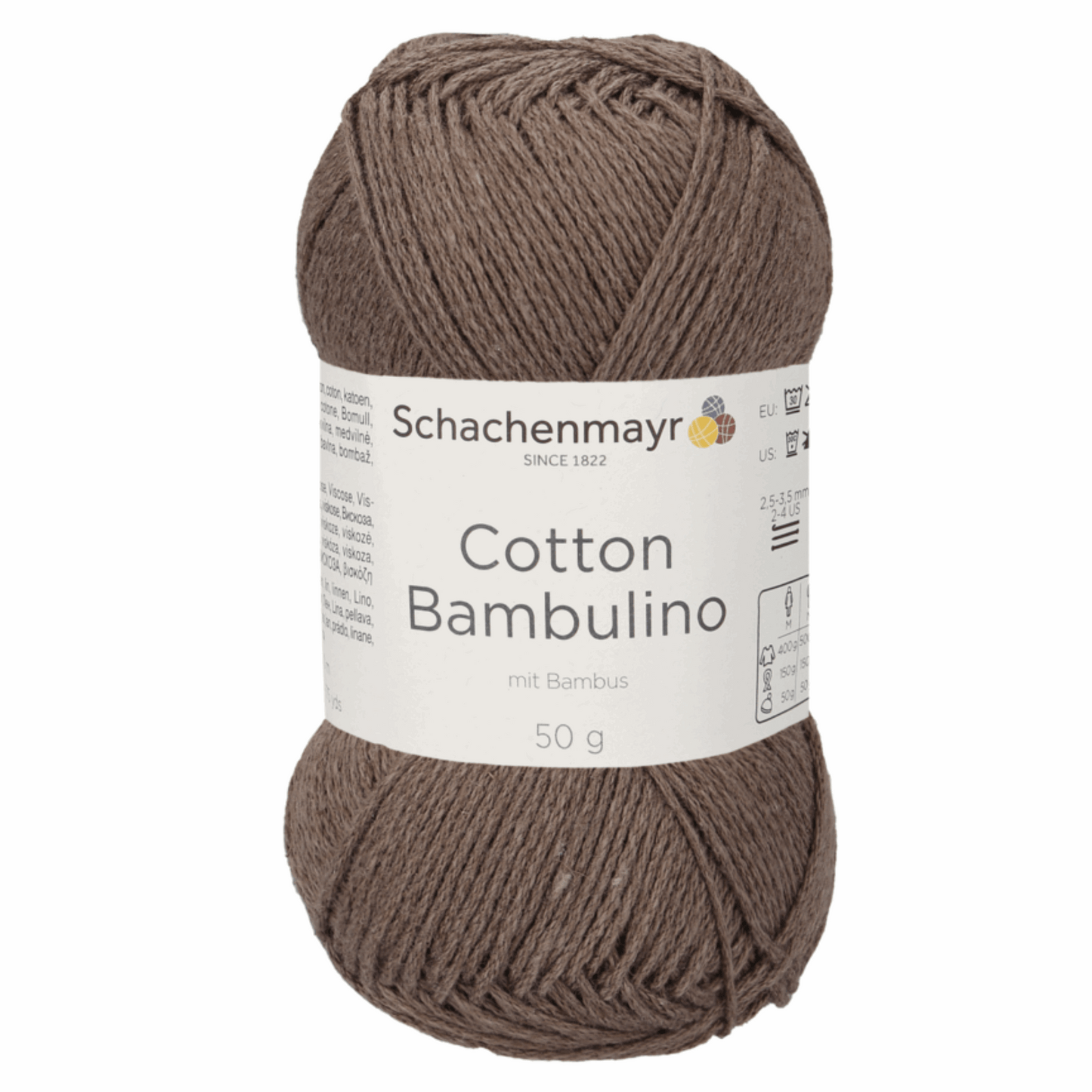 Schachenmayr Cotton Bambulino 50g, 90403, Farbe Taupe 10