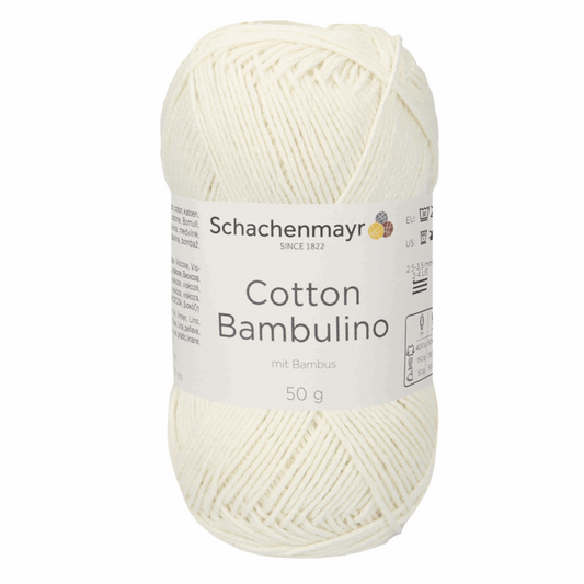 Schachenmayr Cotton Bambulino 50g, 90403, Farbe Natur 2