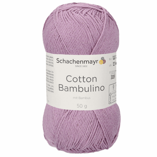 Schachenmayr Cotton Bambulino 50g, 90403, color lilac 47