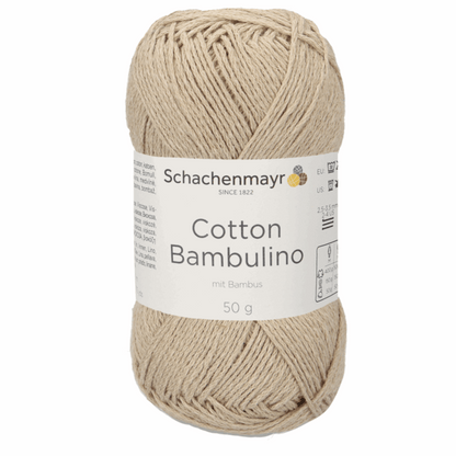 Schachenmayr Cotton Bambulino 50g, 90403, Farbe Beige 5