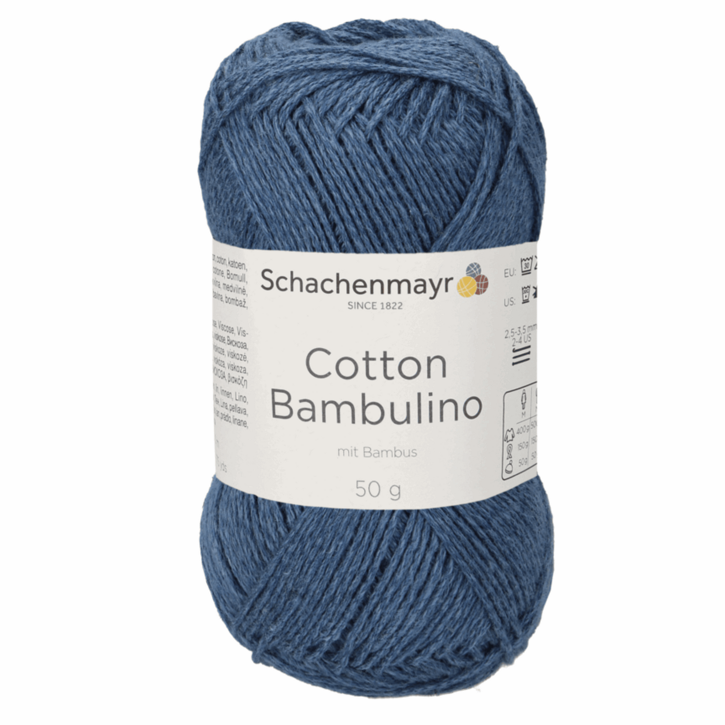 Schachenmayr Cotton Bambulino 50g, 90403, Farbe Indigo 50