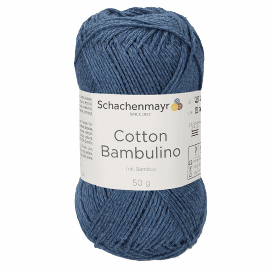 Schachenmayr Cotton Bambulino 50g, 90403, color Indigo 50