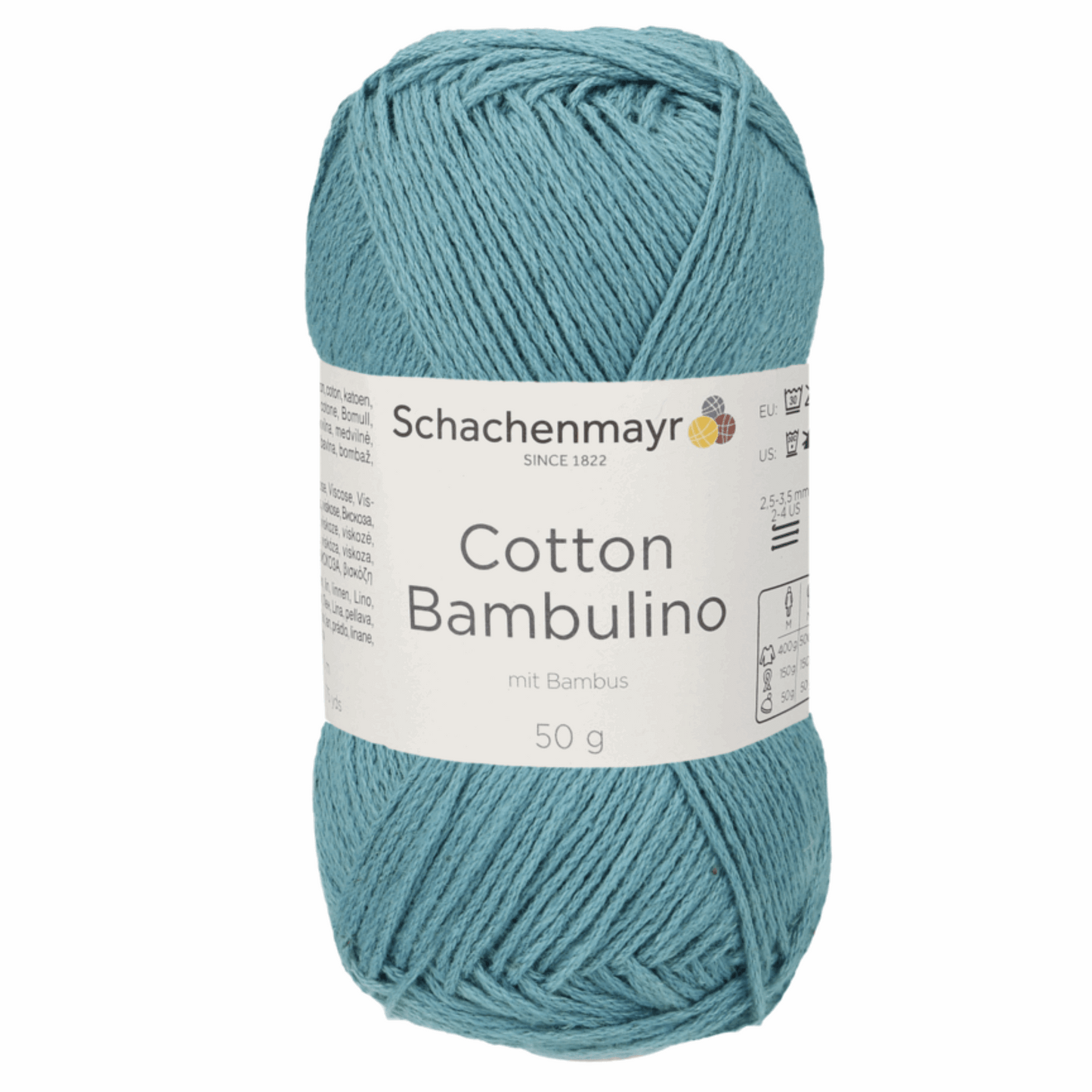 Schachenmayr Cotton Bambulino 50g, 90403, Farbe Aqua 65