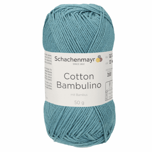 Schachenmayr Cotton Bambulino 50g, 90403, color Aqua 65