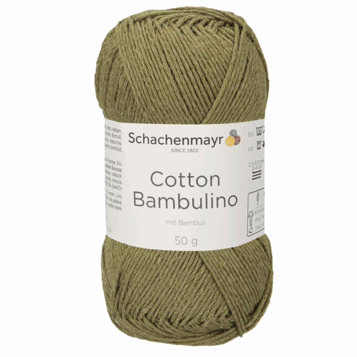 Schachenmayr Cotton Bambulino 50g, 90403, Farbe Schilf 70