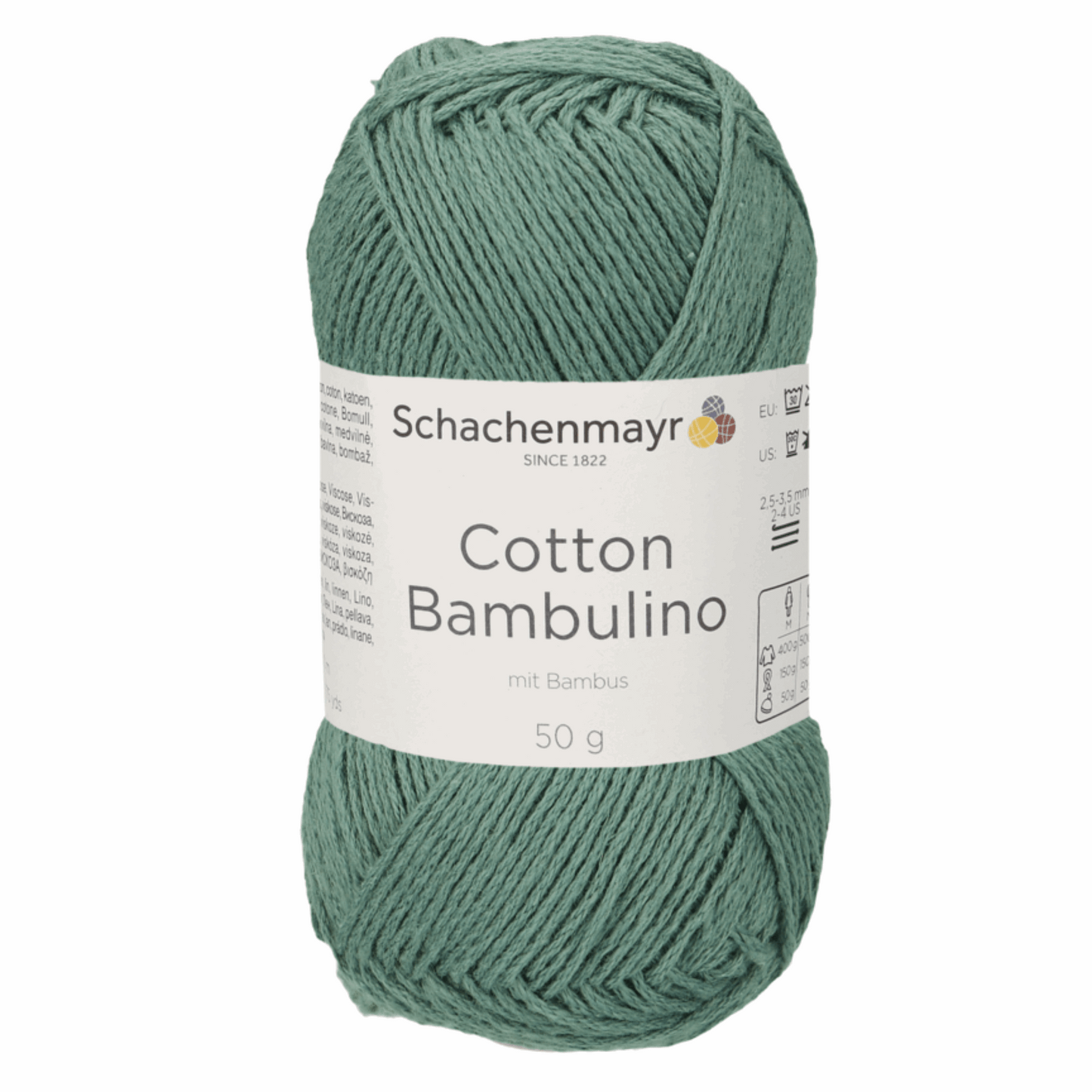 Schachenmayr Cotton Bambulino 50g, 90403, Farbe Salbei 71