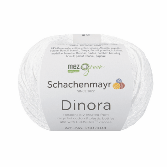 Schachenmayr Dinora 50g, 90404, Farbe Weiss 1