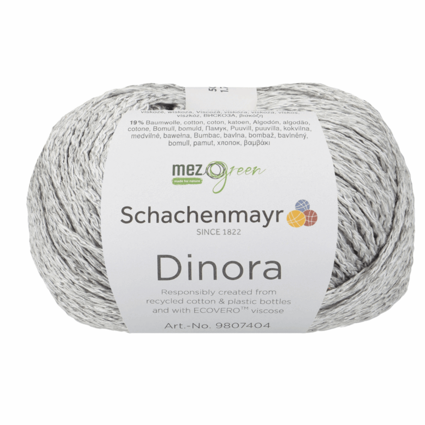 Schachenmayr Dinora 50g, 90404, Farbe Silber 90