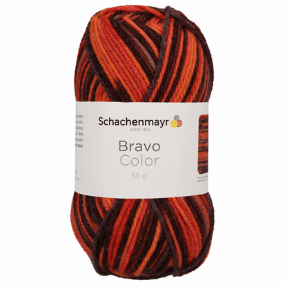 Schachenmayr Bravo50g, 90421, Farbe Vesuv2087