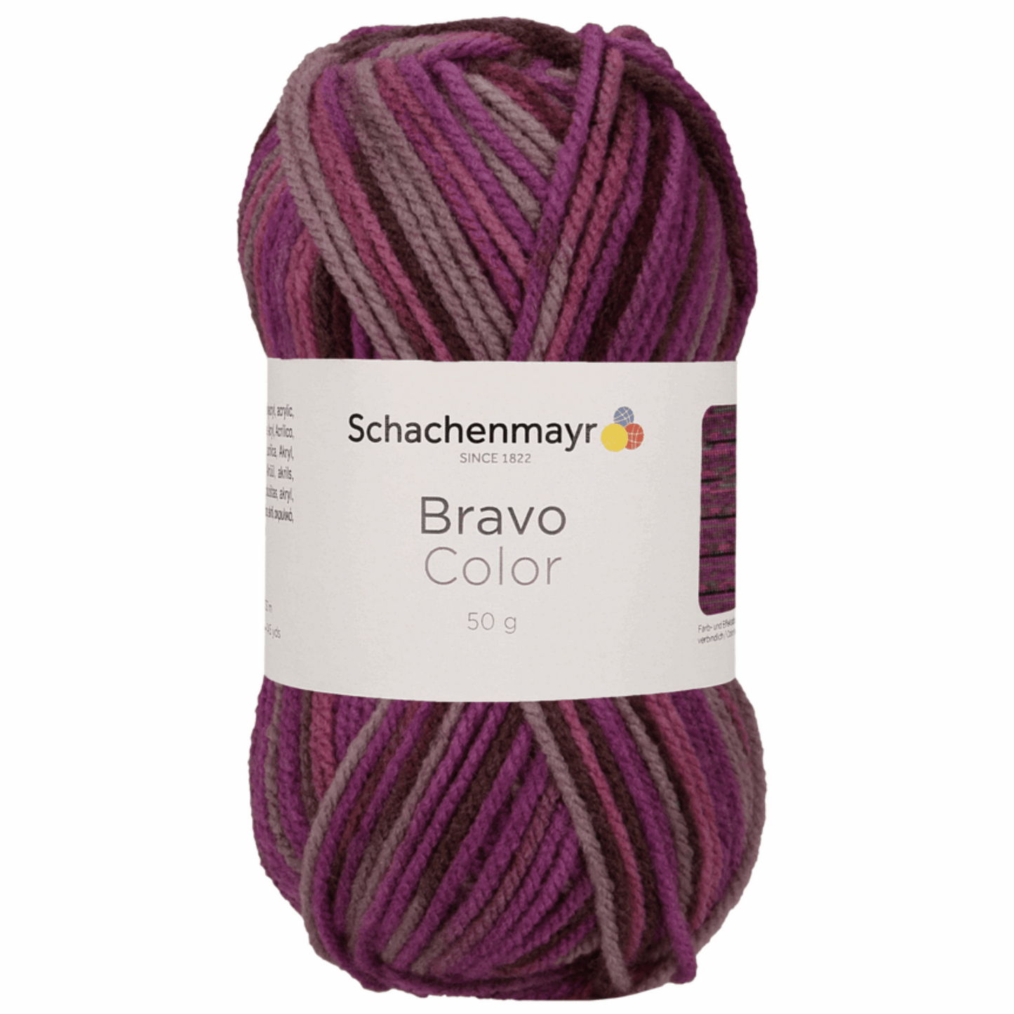 Schachenmayr Bravo50g, 90421, color Berry2088
