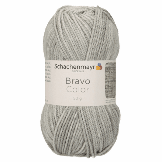 Schachenmayr Bravo50g, 90421, color light gray denim 2110