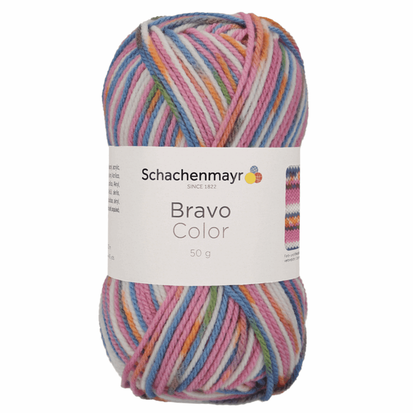 Schachenmayr Bravo Color 50g, 90421, Farbe Candy Color 2117