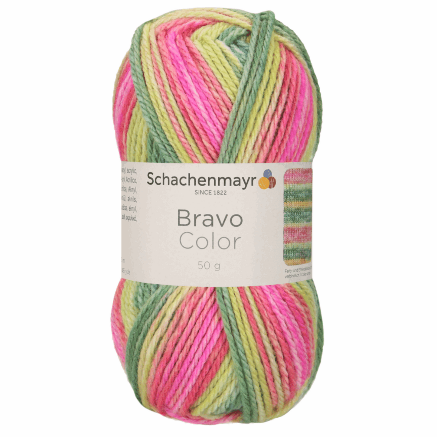 Schachenmayr Bravo50g, 90421, Farbe Wassermelone 2123