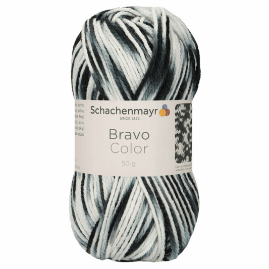 Schachenmayr Bravo50g, 90421, Farbe Zebra2336
