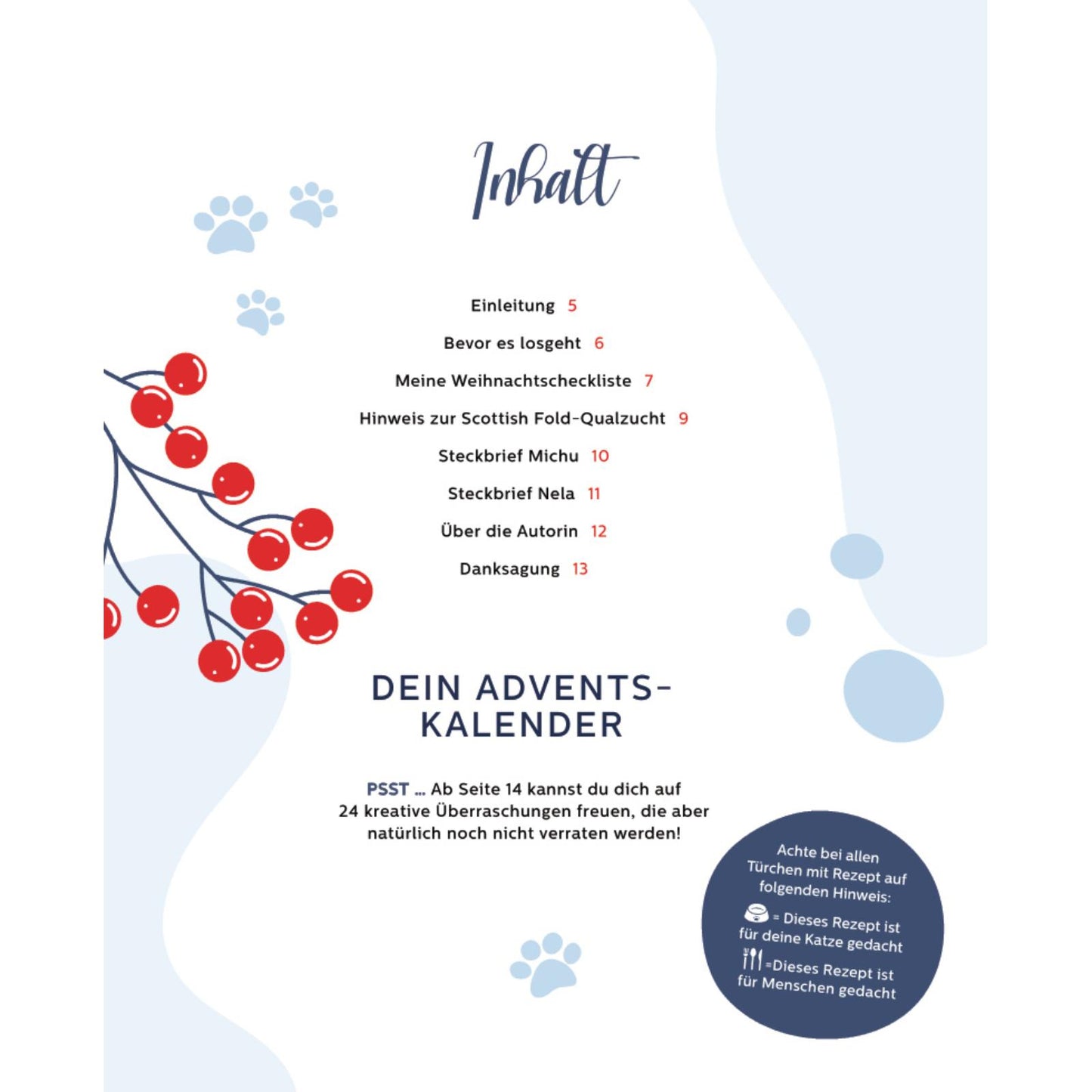 Mein Adventskalender-Buch: Fröhliche Miaunachten