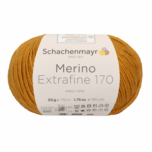 Schachenmayr Merino Extrafine 170 50g, 90551, Farbe Gold 26