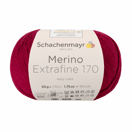 Schachenmayr Merino Extrafine 170 50g, 90551, color Love 42