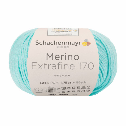 Schachenmayr Merino Extrafine 170 50g, 90551, Farbe Mint 67