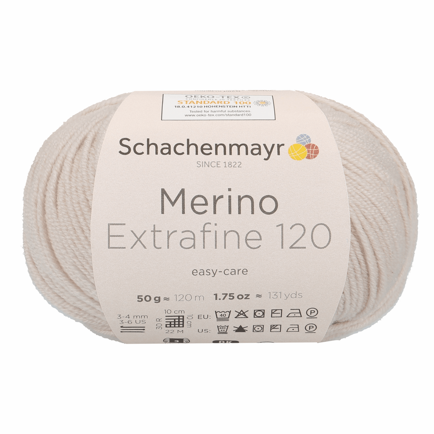 Schachenmayr Merino Extrafine 120 50g, 90552, Farbe Leinen 103