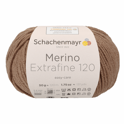 Schachenmayr Merino Extrafine 120 50g, 90552, color Trench Coat 113