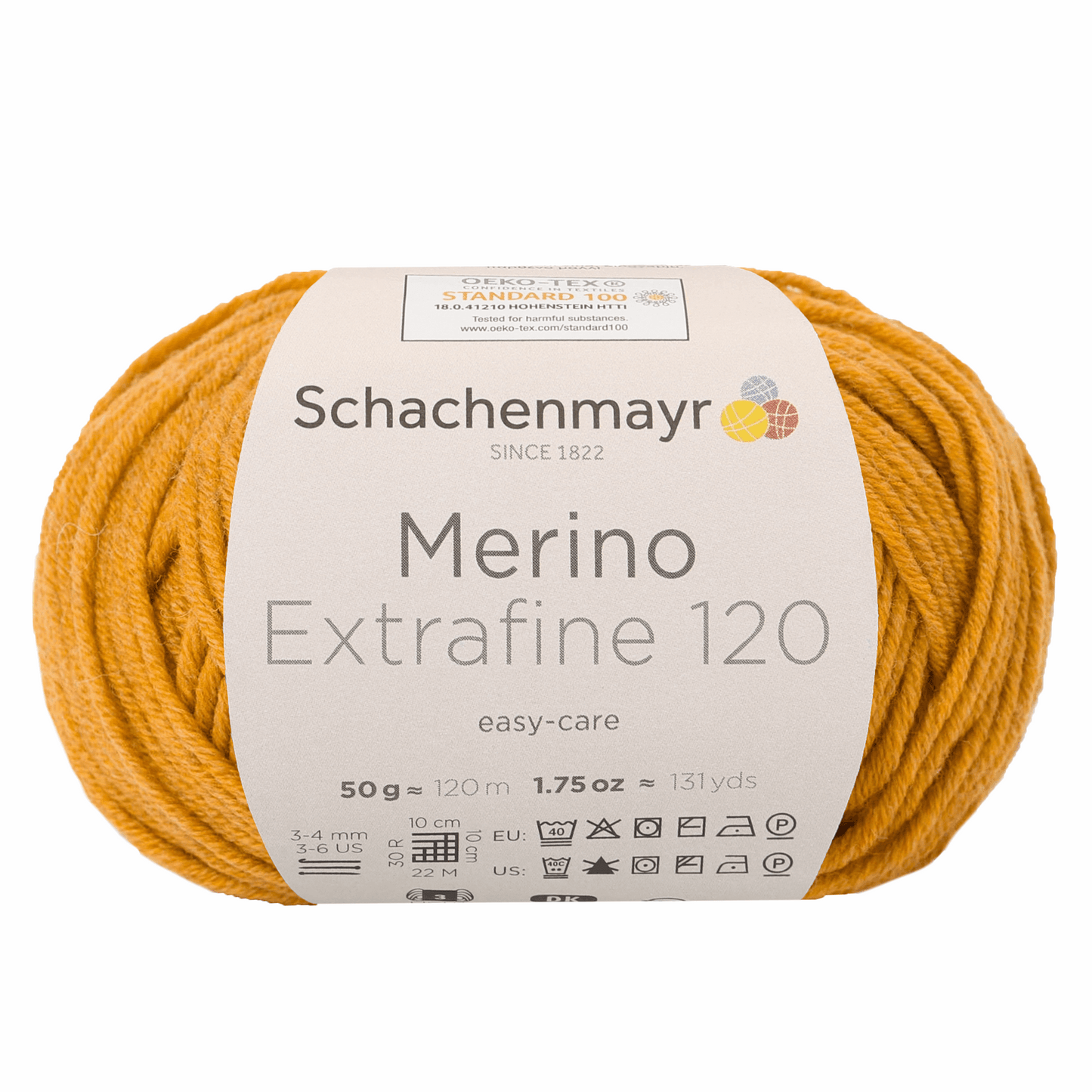 Schachenmayr Merino Extrafine 120 50g, 90552, color gold mottled 126