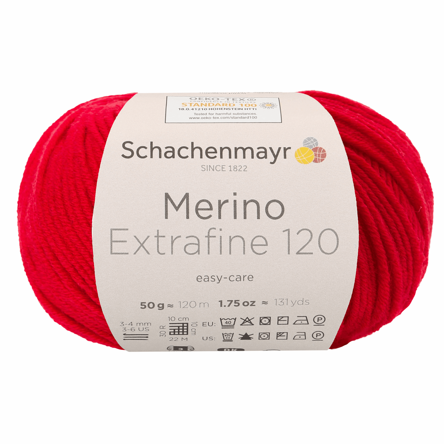 Schachenmayr Merino Extrafine 120 50g, 90552, color cherry 131