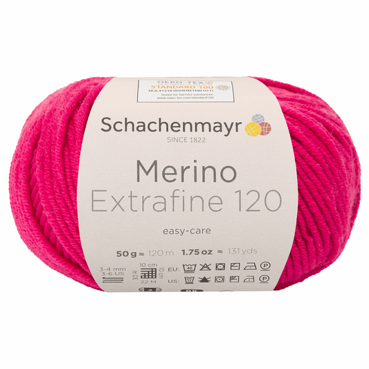 Schachenmayr Merino Extrafine 120 50g, 90552, color Cyclam 138