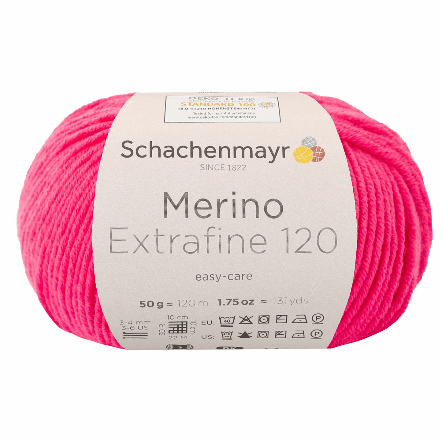 Schachenmayr Merino Extrafine 120 50g, 90552, Farbe Azalee 139