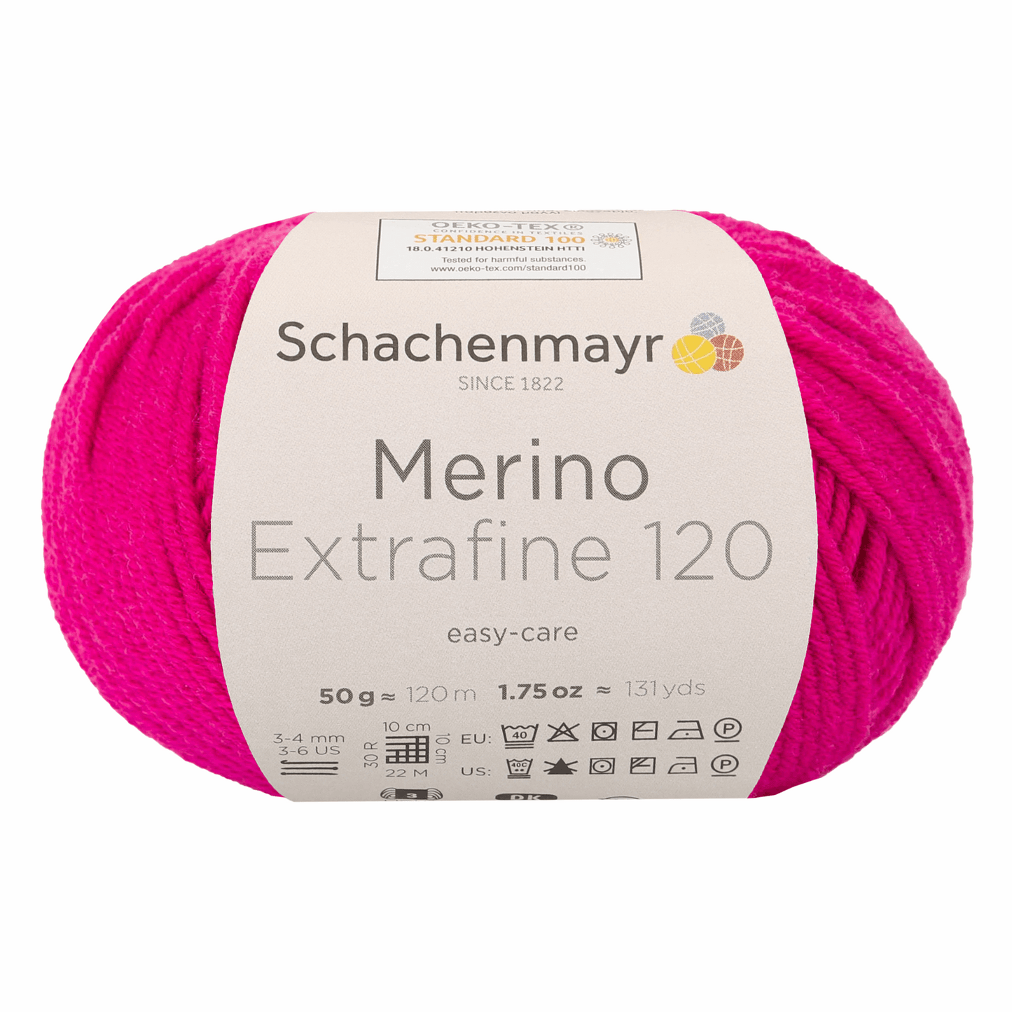 Schachenmayr Merino Extrafine 120 50g, 90552, color Cardinal 140