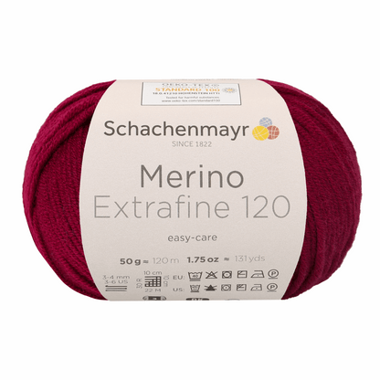 Schachenmayr Merino Extrafine 120 50g, 90552, color Love 142