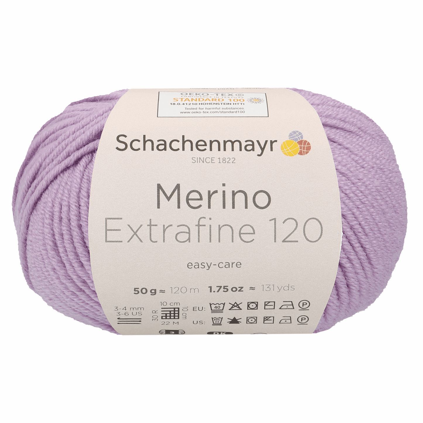 Schachenmayr Merino Extrafine 120 50g, 90552, color lilac 145