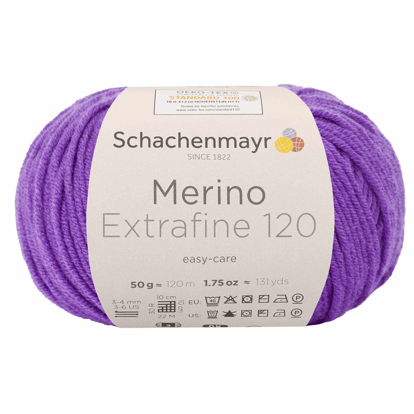 Schachenmayr Merino Extrafine 120 50g, 90552, color violet 147