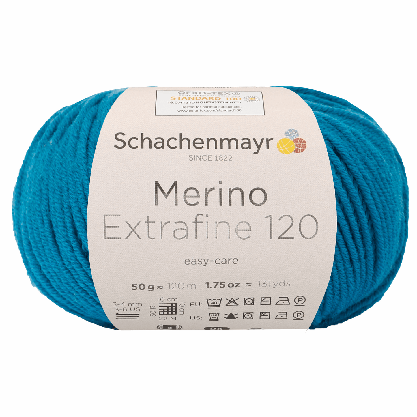 Schachenmayr Merino Extrafine 120 50g, 90552, color petrol 169