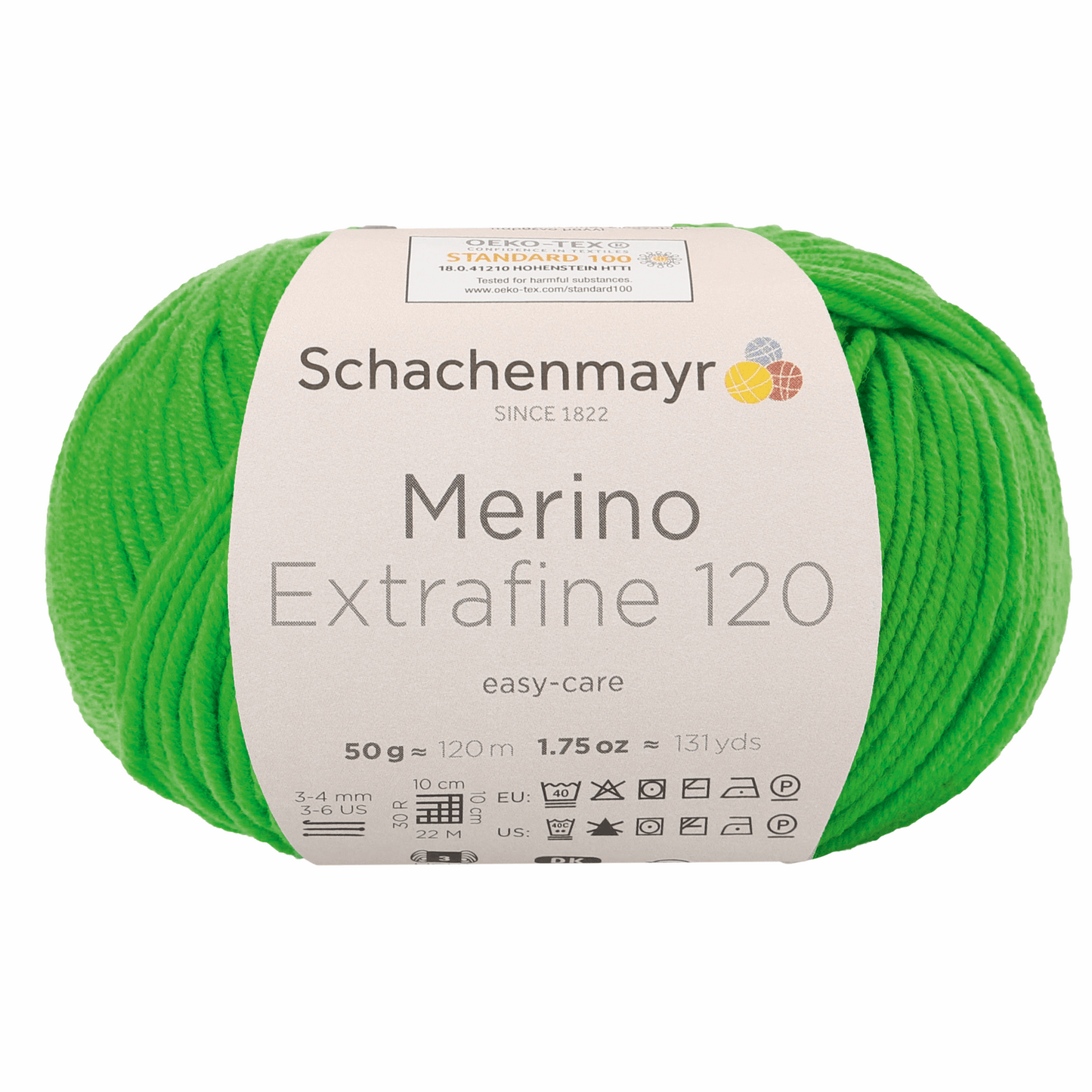 Schachenmayr Merino Extrafine 120 50g, 90552, Farbe Wiesengrün 170