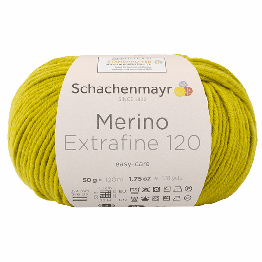 Schachenmayr Merino Extrafine 120 50g, 90552, color anise 174