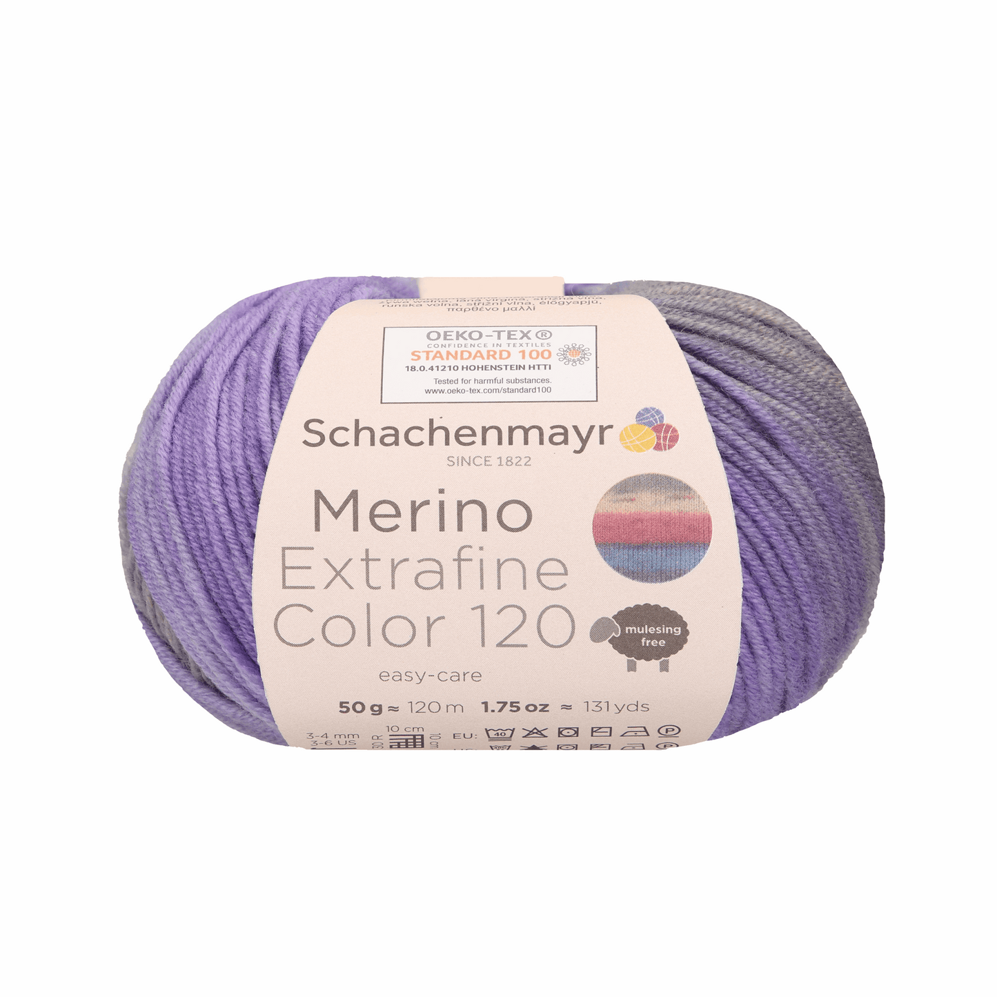 Schachenmayr Merino Extrafine Color 120, 50g