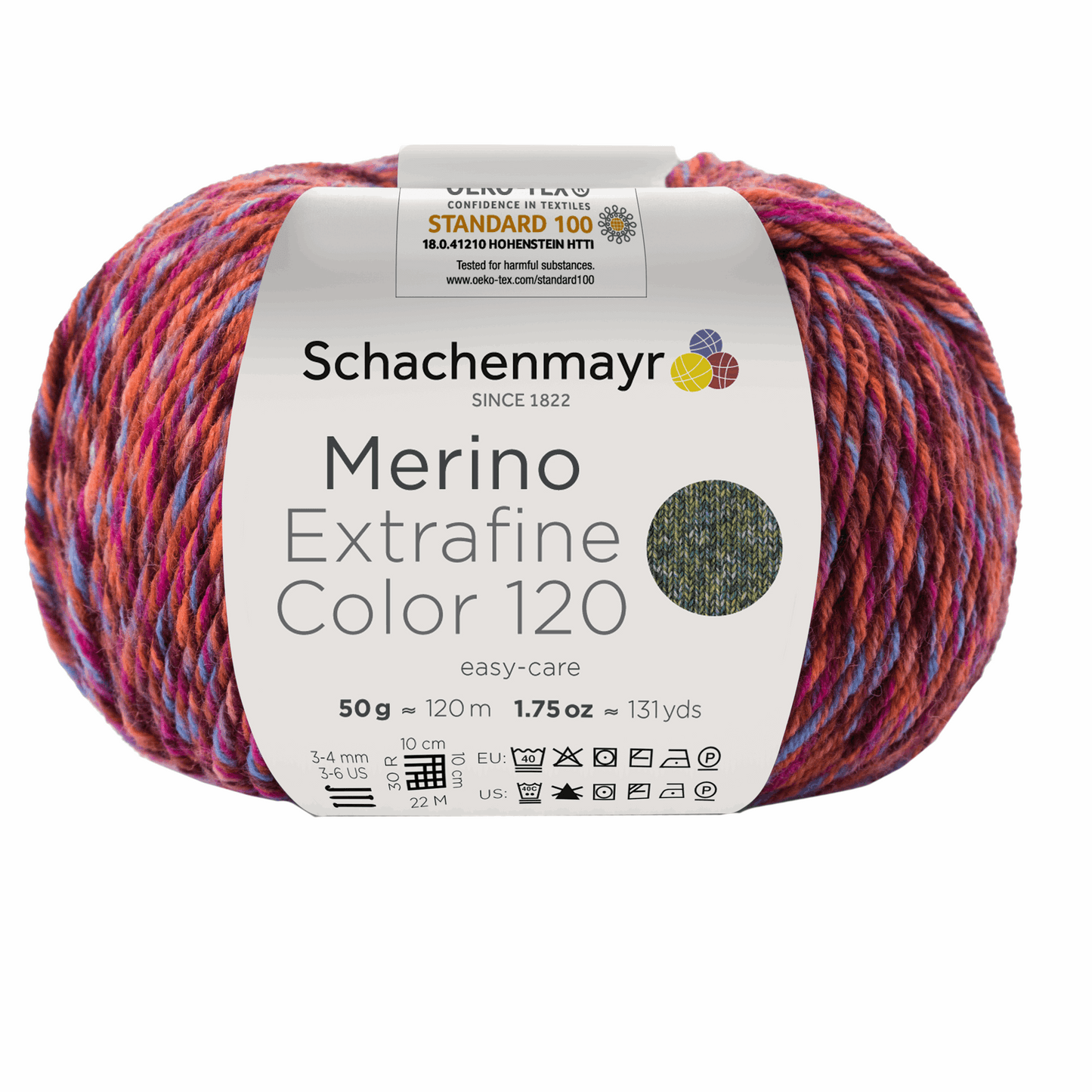 Schachenmayr Merino Extrafine Color 120, 90553, Farbe jazz 499