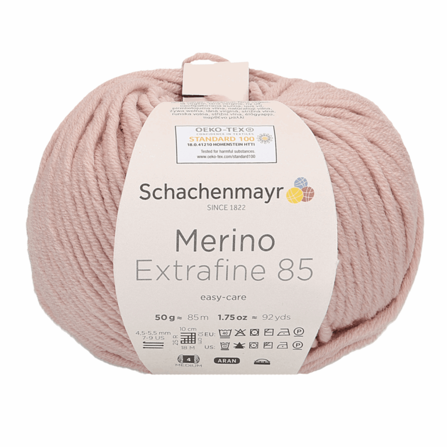 Schachenmayr Merino extrafine 85 50G, 90554, color antique pink 1243