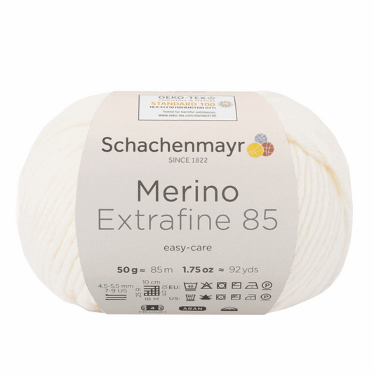 Schachenmayr Merino extrafine 85 50G, 90554, color natural 202