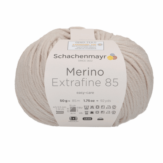 Schachenmayr Merino extrafine 85 50G, 90554, color linen 203