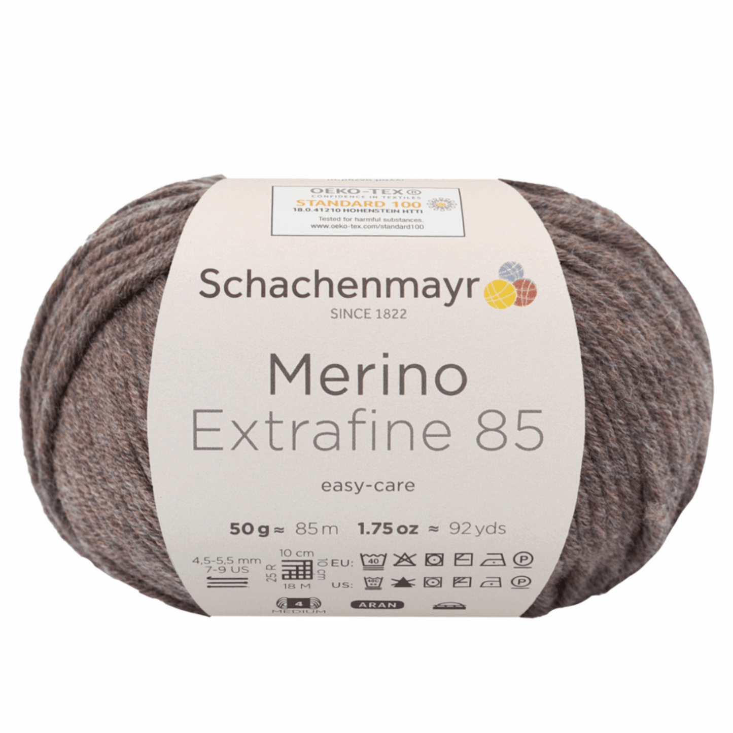 Schachenmayr Merino extrafine 85 50G, 90554, Farbe holz meliert 214