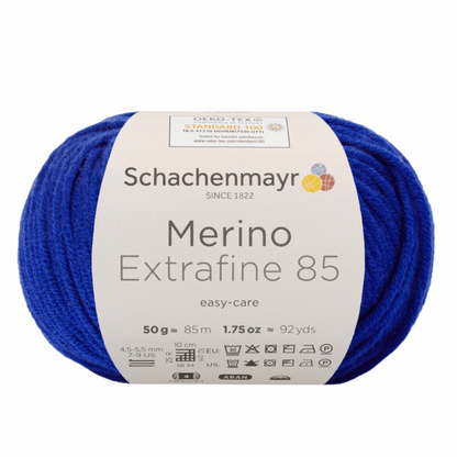 Schachenmayr Merino extrafine 85 50G, 90554, color gentian 253