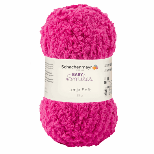 Schachenmayr Lenja soft 25g - Baby, 90560, Farbe pink 1036