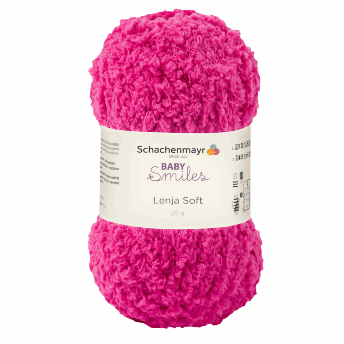 Schachenmayr Lenja soft 25g - Baby, 90560, Farbe pink 1036